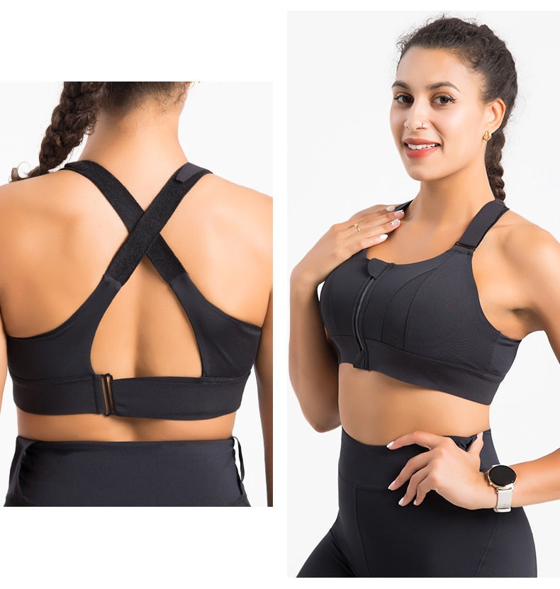 Grecerele - Adjustable Super Supportive Sport Bra