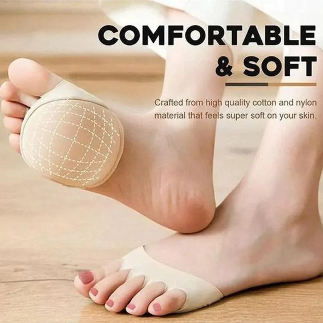 HONEYCOMB FABRIC FOREFOOT PADS - 3 PAIRS