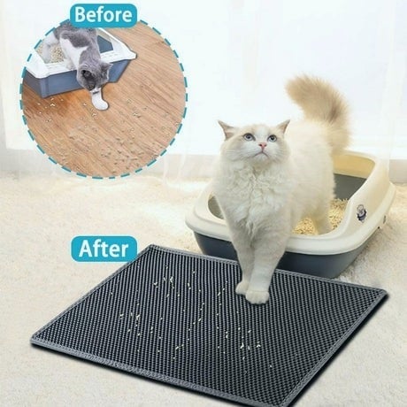 (HOT SALE-49% OFF) Non-Slip Cat Litter Mat