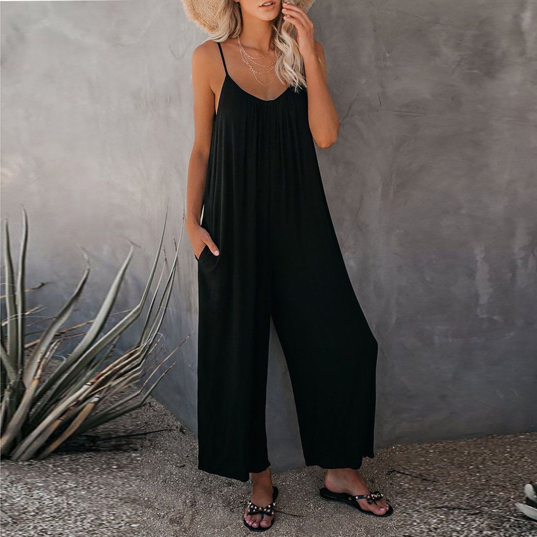 (Hot Sale 49% off) Ultimate Flowy Jumpsuit with Pockets