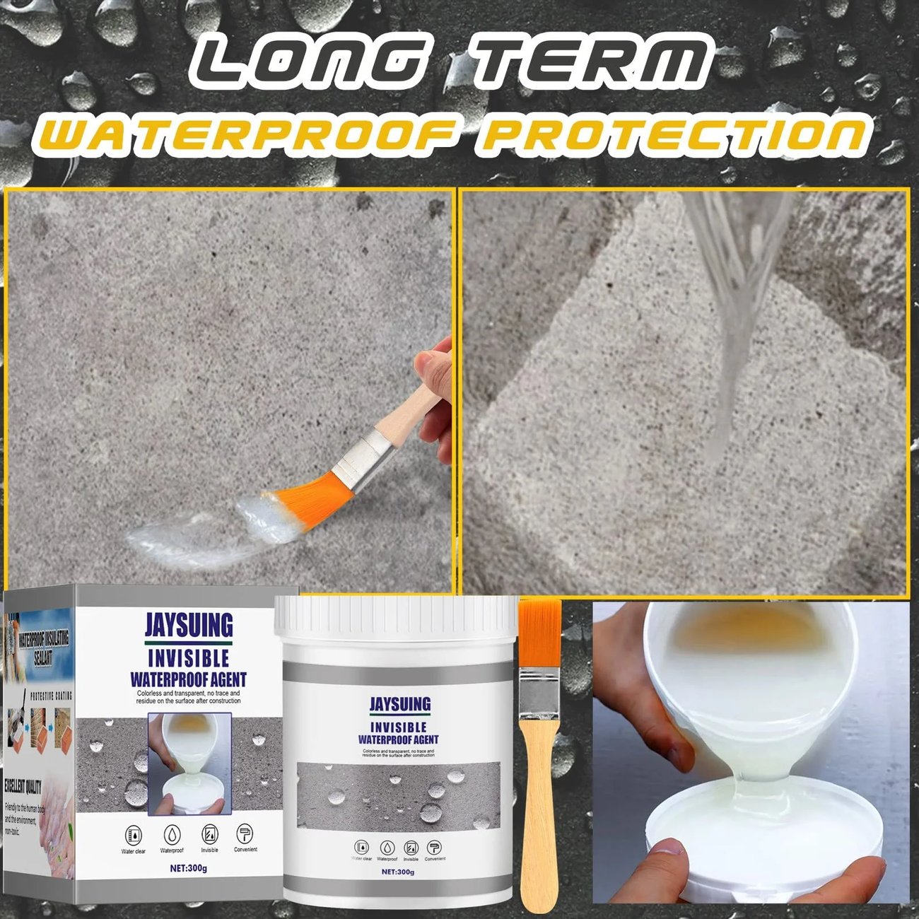 Hot Sale 50% OFF- Super Strong Invisible Waterproof Anti-Leakage Agent