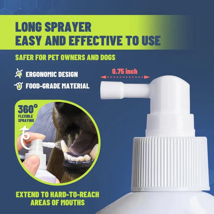 HOT SALE PROMOTION 49% OFF - Teeth Cleaning Spray for Dogs & Cats