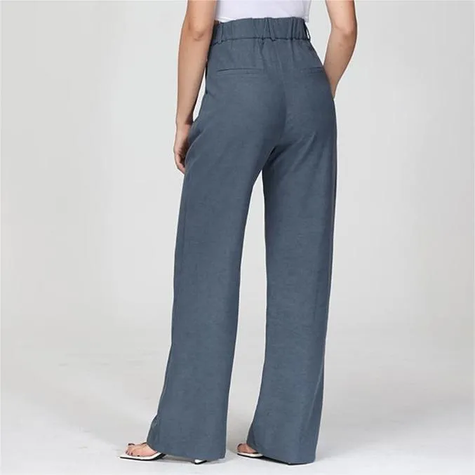 Icy Lightweight Tailored Wide Leg Pants