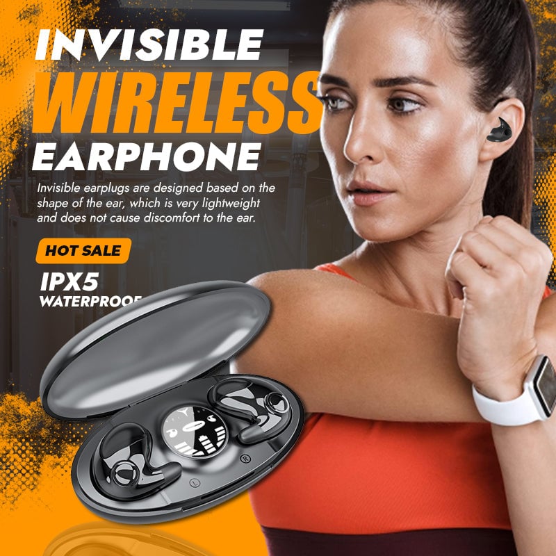 Invisible Sleep Wireless Earphone Ipx5 Waterproof