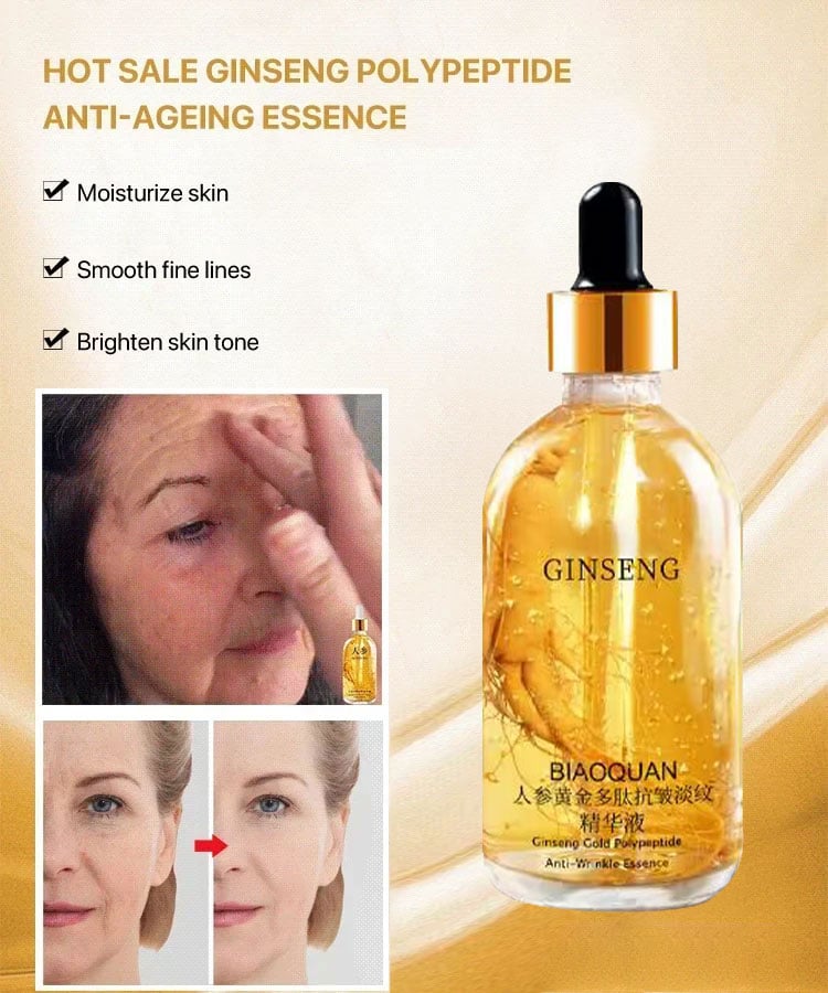 LAST DAY 49% OFF - Ginseng Polypeptide Anti-Ageing Essence