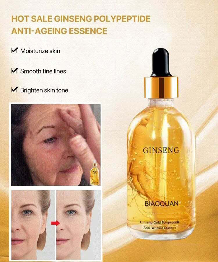 LAST DAY 49% OFF - Ginseng Polypeptide Anti-Ageing Essence