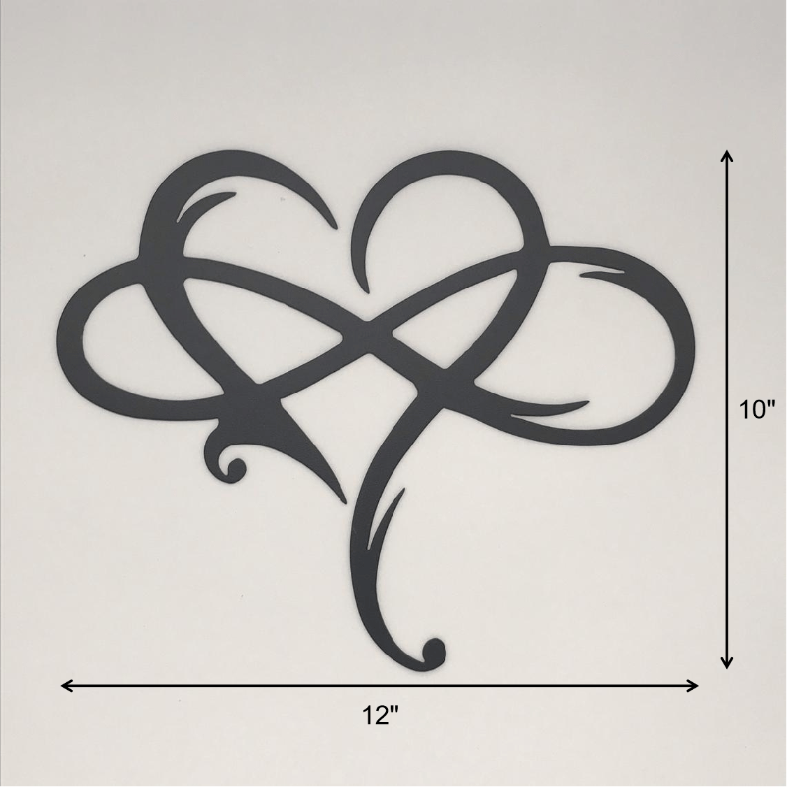 LAST DAY 49% OFF - Infinity heart - Steel wall decor Metal Wall art