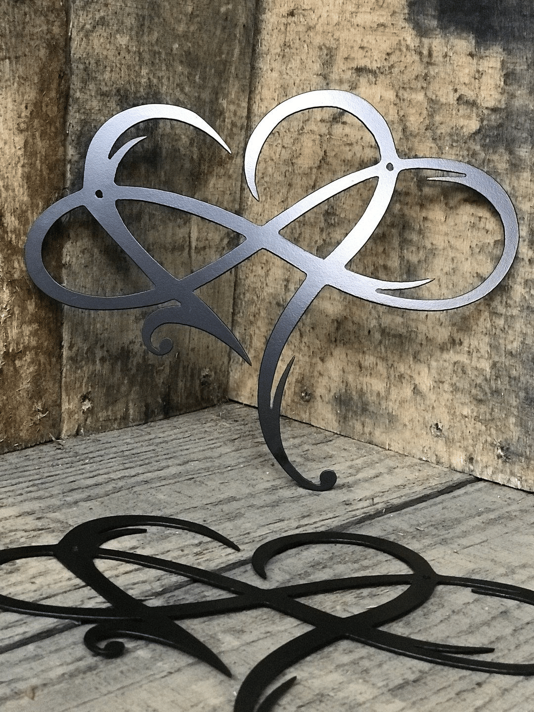 LAST DAY 49% OFF - Infinity heart - Steel wall decor Metal Wall art