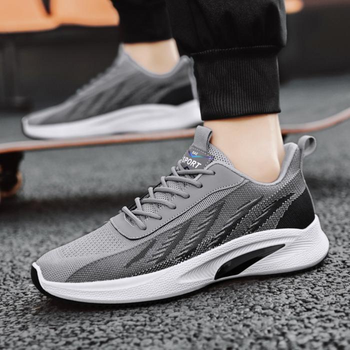 Last Day 49% OFF - Men's summer fly-knit lightweight casual breathable sneakers