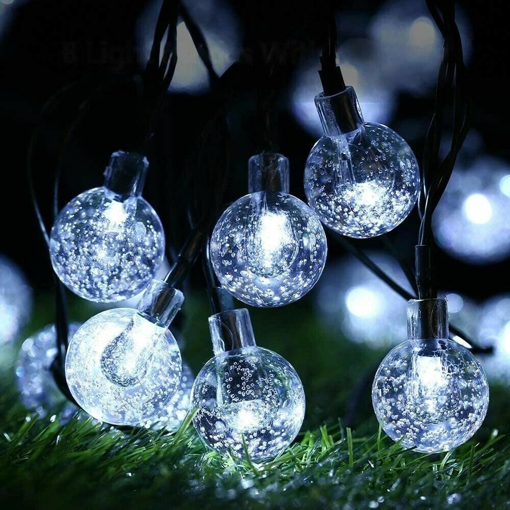 Last Day 49% OFF – Waterproof Solar Powered LED Outdoor String Lights