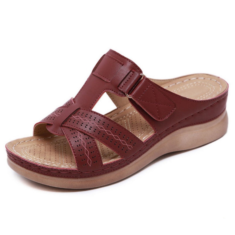 LAST DAY 49% OFF WOMEN PREMIUM LEATHER ORTHOPEDIC SANDALS