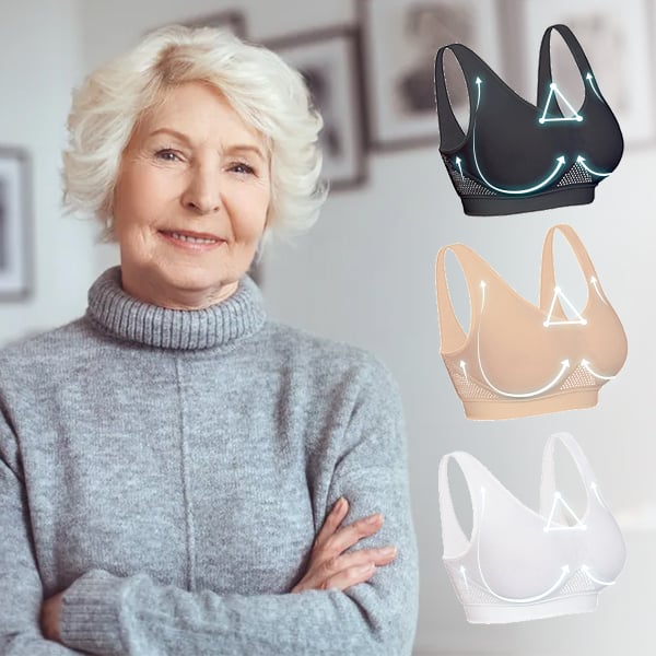 LAST DAY 50% OFF-Breathable Cool Liftup Air Bra