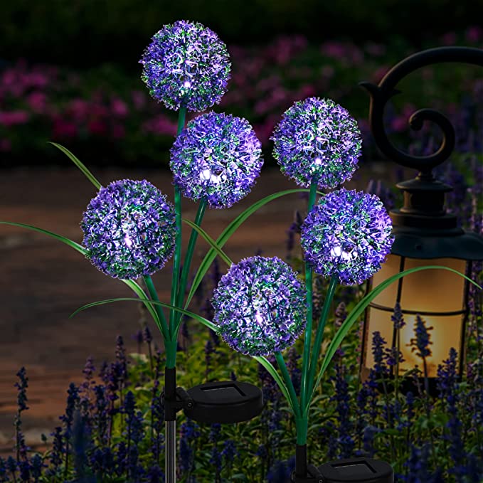 Last Day 70% - Dandelion Flower Solar Garden Lights