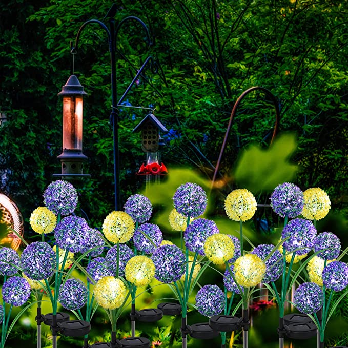 Last Day 70% - Dandelion Flower Solar Garden Lights