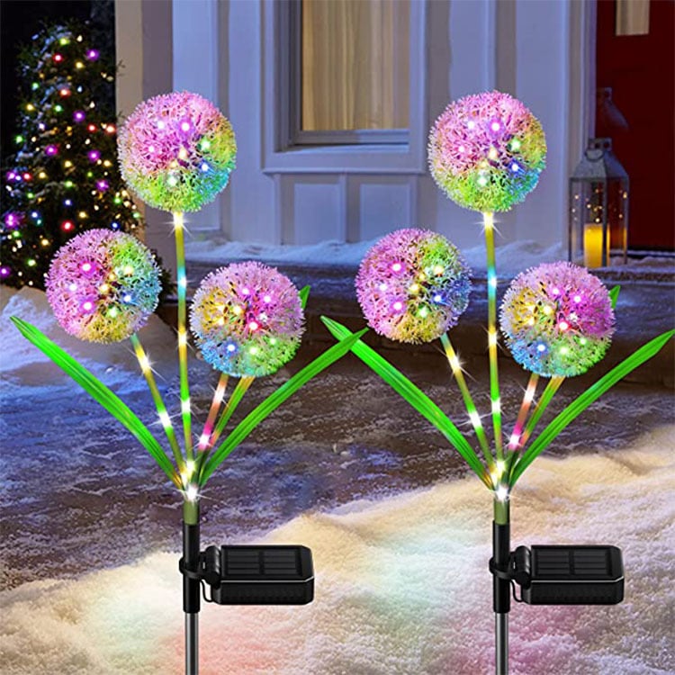 Last Day 70% - Dandelion Flower Solar Garden Lights