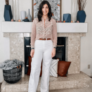 Last Day 70% OF – Seamed Front Wide Leg Jeans