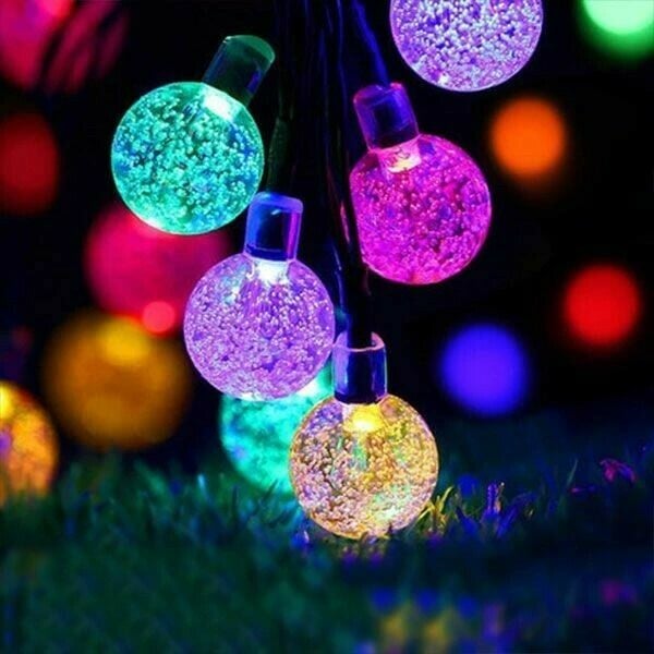 Last Day 70% OFF - Waterproof Solar Powered LED Outdoor String Lights