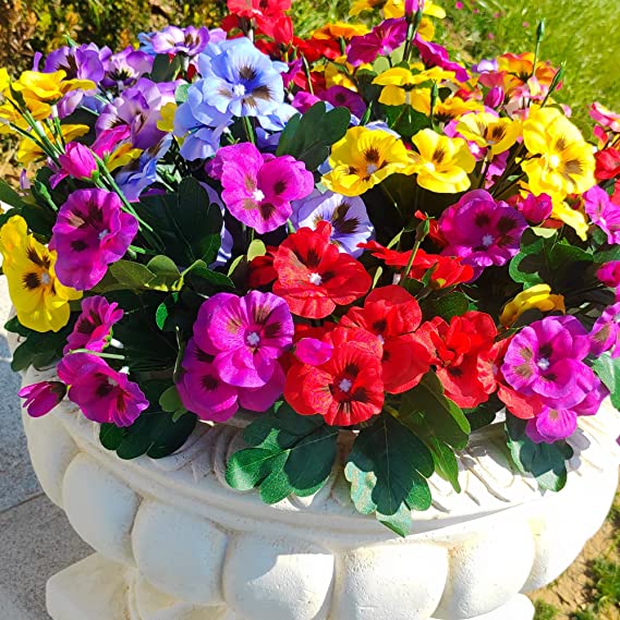 Driftdippe Last Day 70% OFF-Outdoor Artificial Pansy Flowers