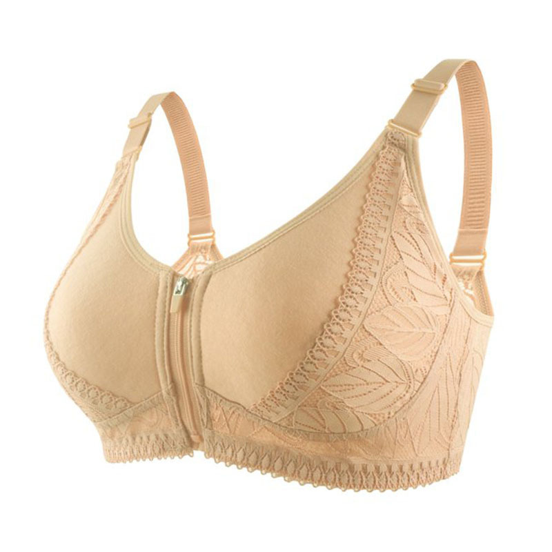 LAST DAY 80% OFF - WIRELESS ZIP FRONT FULL COVERAGE BRA