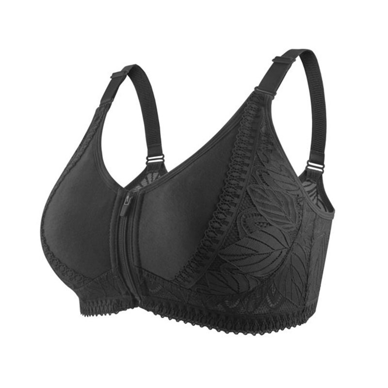 LAST DAY 80% OFF - WIRELESS ZIP FRONT FULL COVERAGE BRA