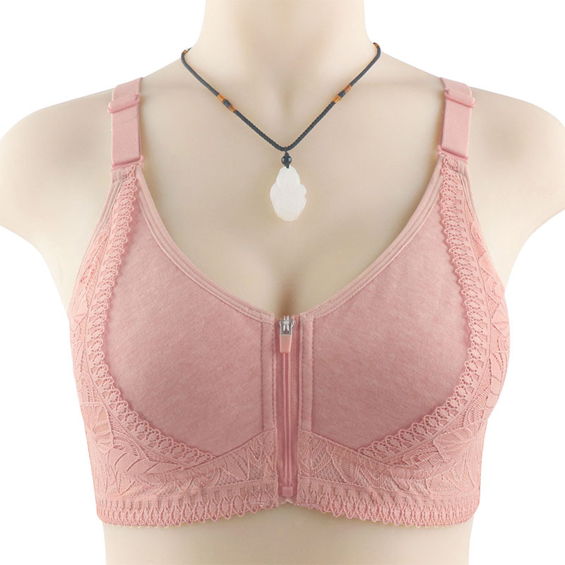 LAST DAY 80% OFF - WIRELESS ZIP FRONT FULL COVERAGE BRA