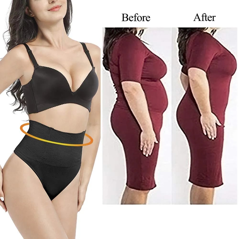 Last Day Offer – 60% OFF High Waist Tummy Control Thong Unleash your beauty