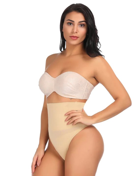 Last Day Offer - 60% OFF High Waist Tummy Control Thong Unleash your beauty