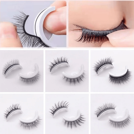 Last Day Promotion 48% OFF - Reusable Self-adhesive Natural Looking Eyelashes