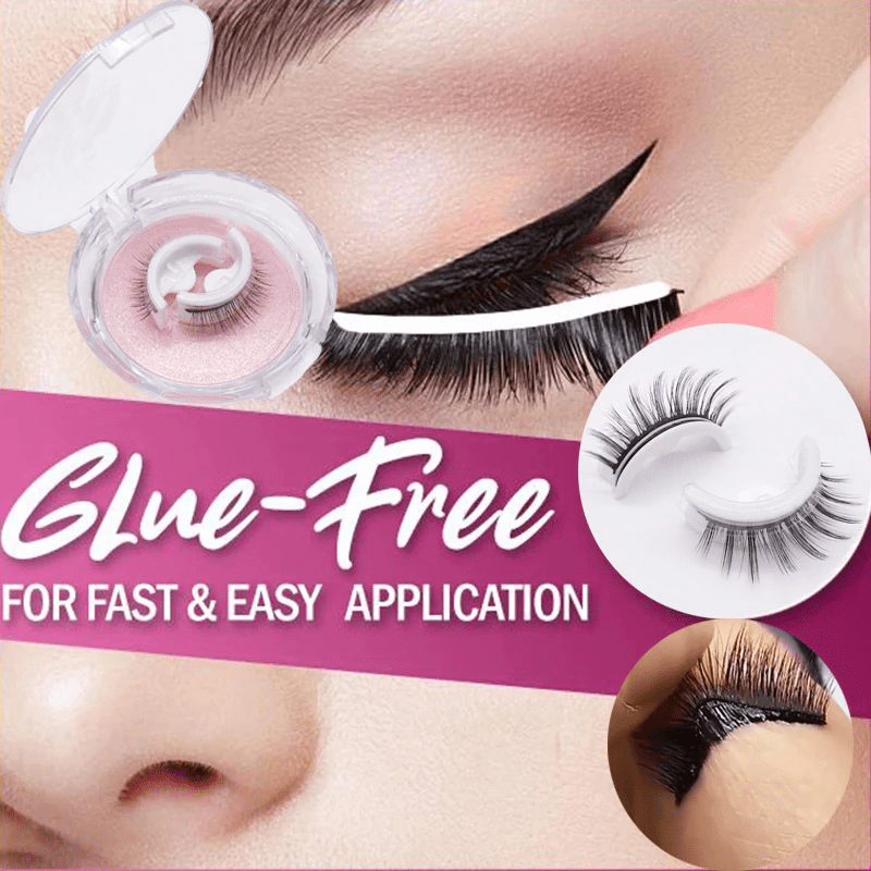 Last Day Promotion 48% OFF - Reusable Self-adhesive Natural Looking Eyelashes