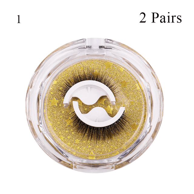 Last Day Promotion 48% OFF - Reusable Self-adhesive Natural Looking Eyelashes