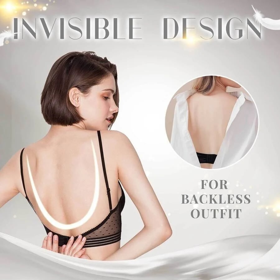 Last Day Promotion 49% OFF – Low Back Wireless Lifting Lace Br