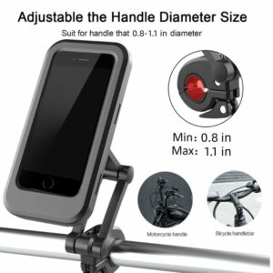 Last Day Promotion 49% OFF – Waterproof Bicycle & Motorcycle Phone Holder