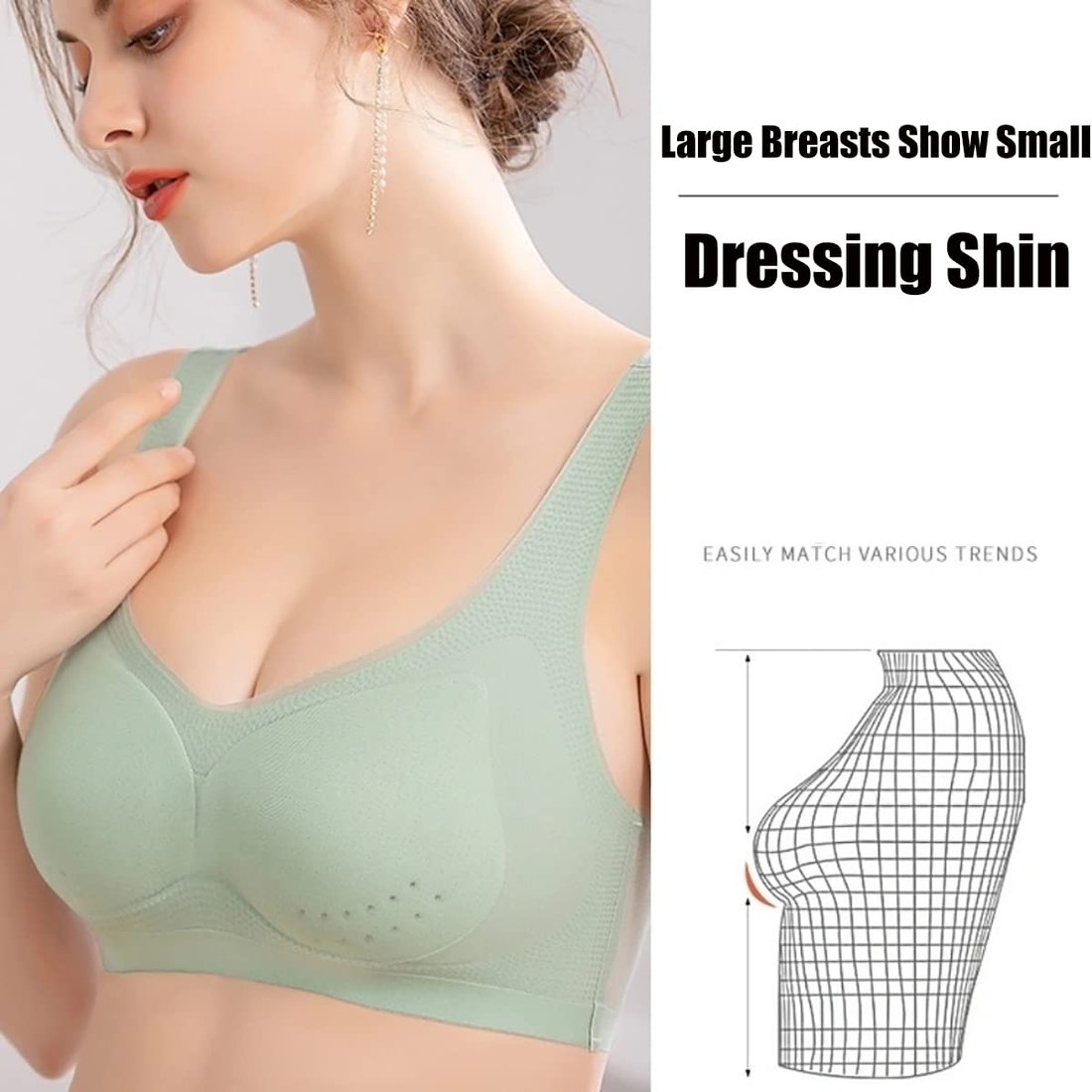 Last Day Promotion 49% Ultra-thin Ice Silk Lifting Bra