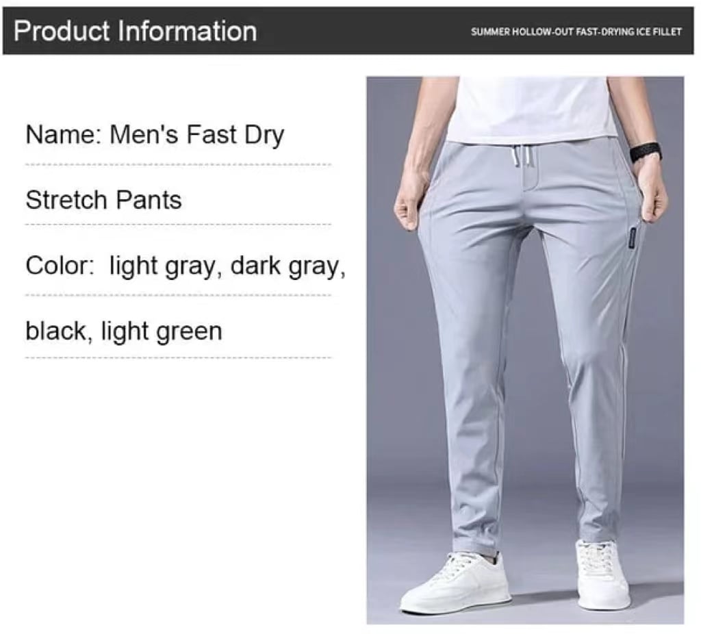 Last day promotion 50% OFFVStretch Pants - Unisex Fast Dry Stretch Pants