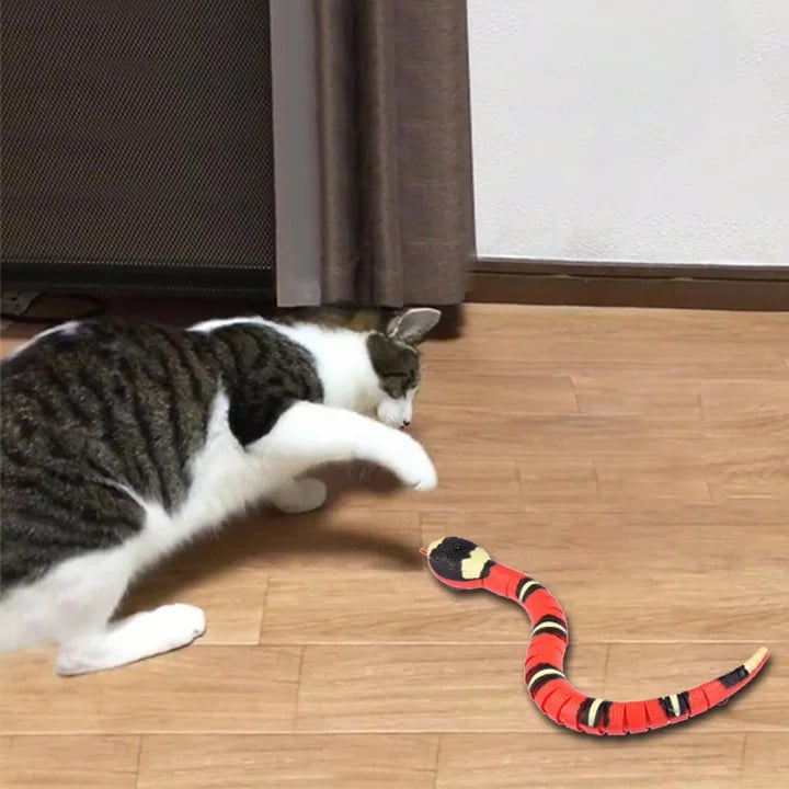 Last Day Promotion 68% OFF - Smart Sensing Snake Electron Interactive Cat Toys