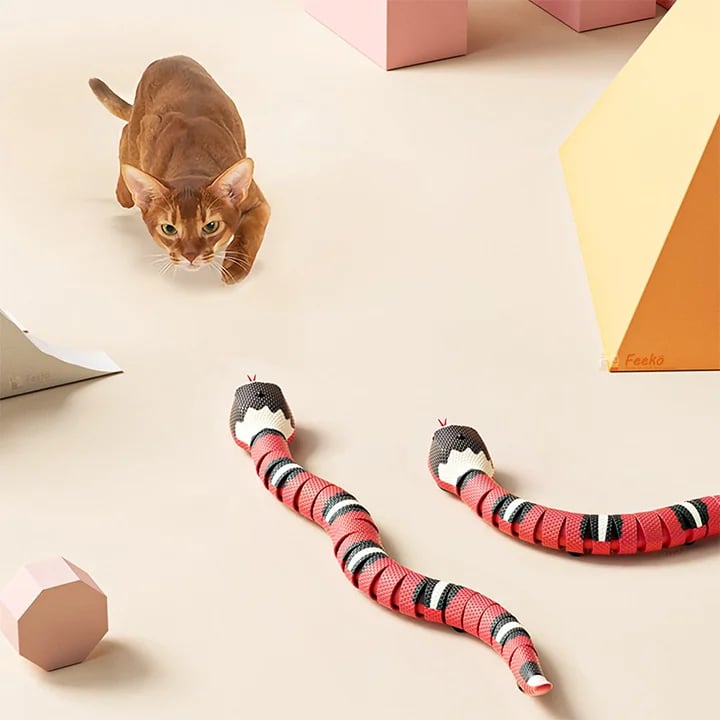 Last Day Promotion 68% OFF - Smart Sensing Snake Electron Interactive Cat Toys