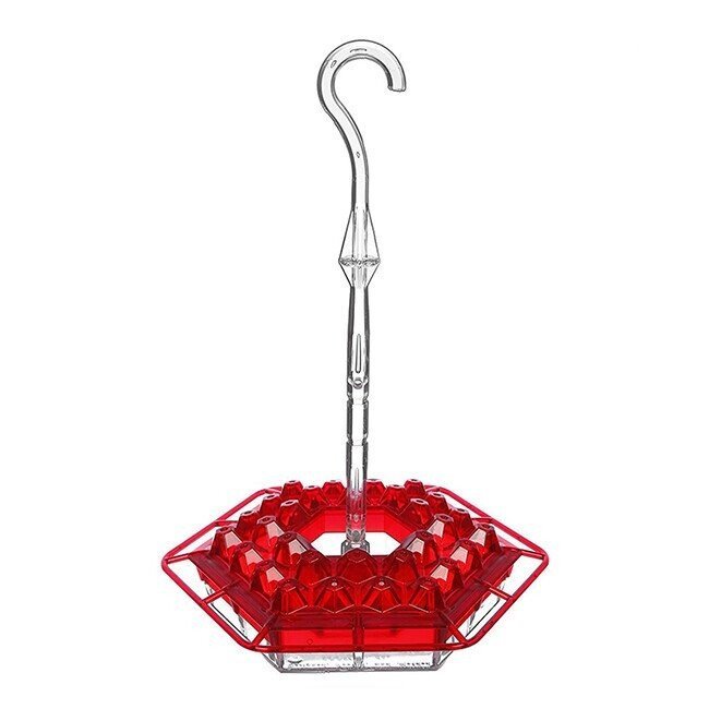 (Last Day Promotion-save 50% Off) Mary's Hummingbird Feeder With Perch and Built-in Ant Moat