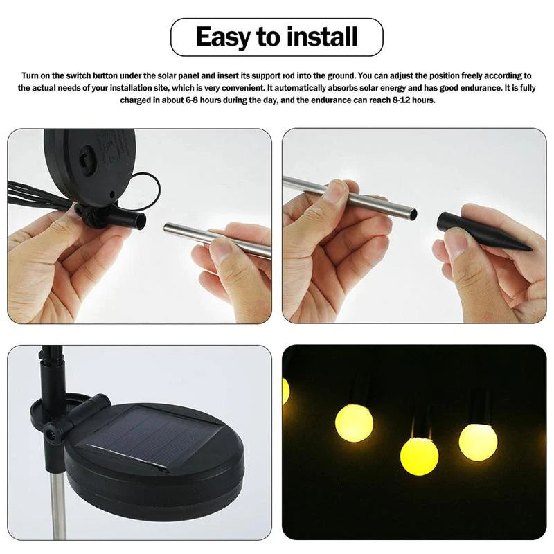 (LAST DAY SALE) - GK Solar Powered Firefly Lights