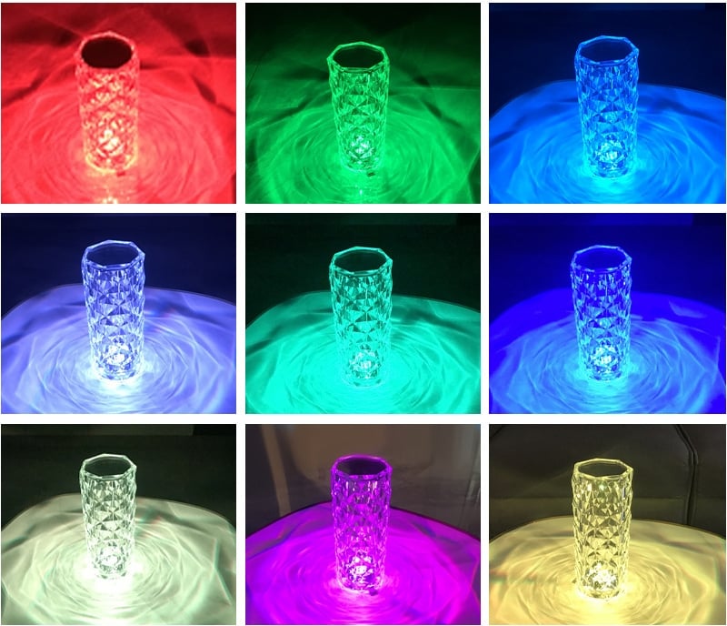 LAST DAY SALE 50% OFF - PRISM ROSE TOUCH LAMP