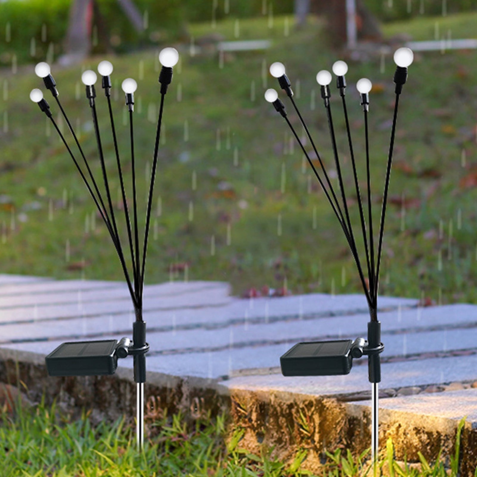 (LAST DAY SALE) Solar Powered Firefly Lights