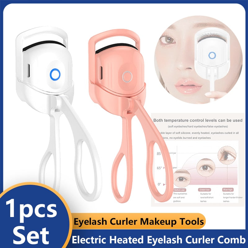 LuxeCurlPro Portable Electric Heated Eyelash Curler