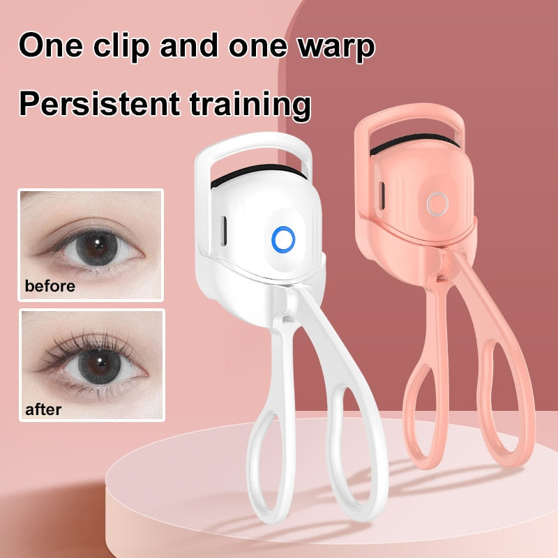 LuxeCurlPro Portable Electric Heated Eyelash Curler