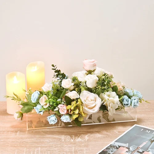 Luxury Party Decoration - Clear Acrylic Flower Vase