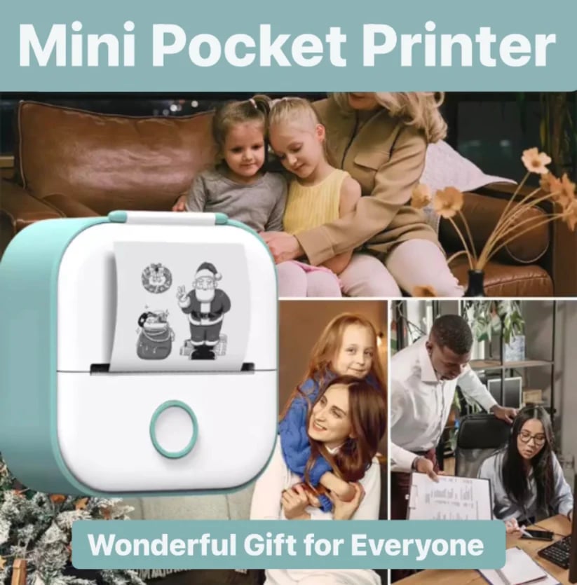 Mother's Day 49% OFF - Mini Pocket Printer