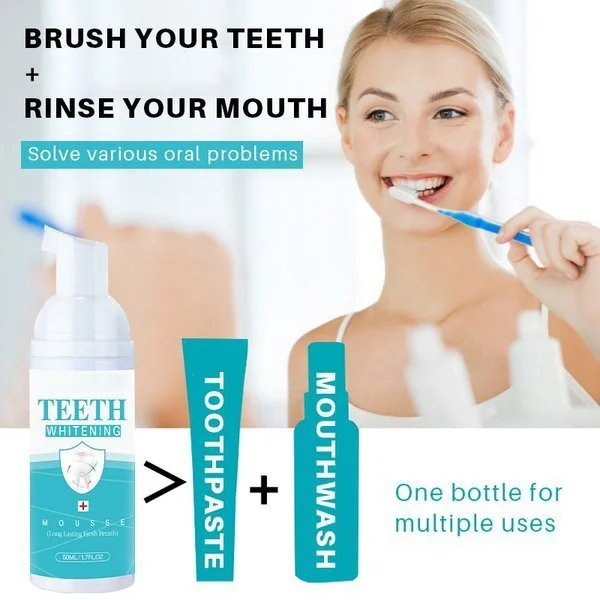 Mother's Day 60% OFF - Teeth Whitening Mousse