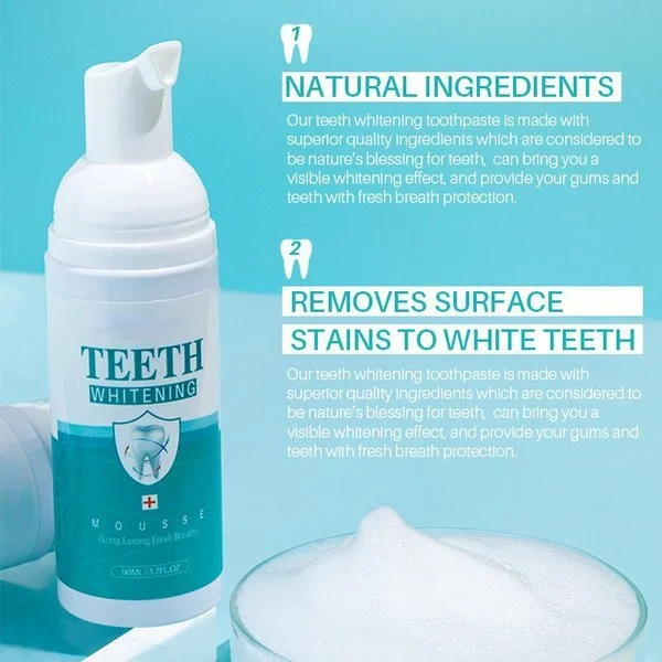 Mother's Day 60% OFF - Teeth Whitening Mousse