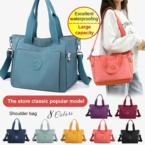 Alleque | 2023 Female multi-color large-capacity tote bag