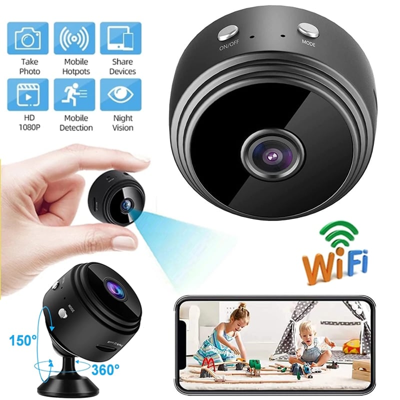 Night Vision Mini WIFI Camera 1080P HD