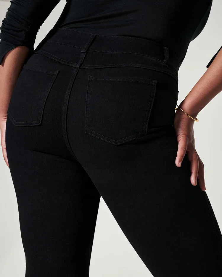 No-Button Stretch Jeans