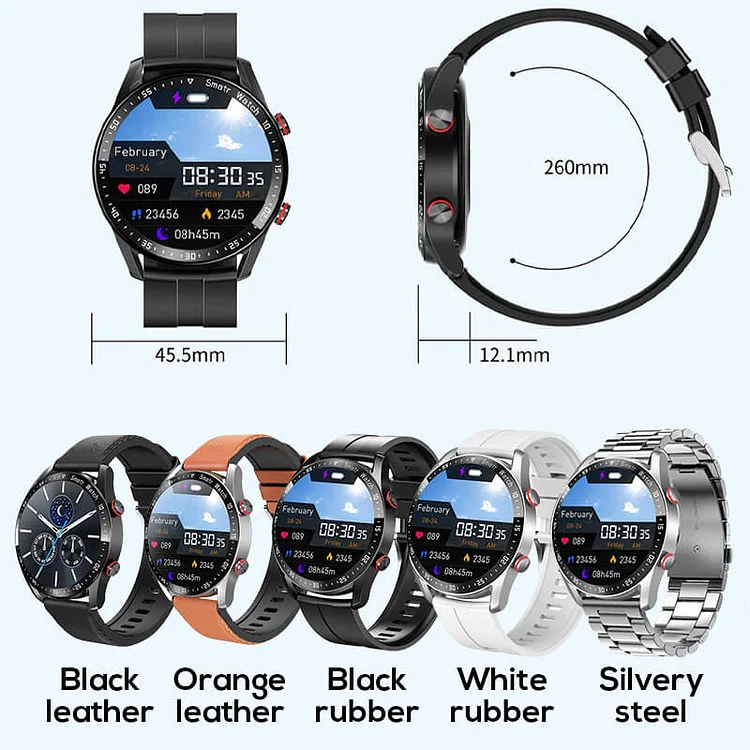 Yabira Non-invasive blood glucose test smart watch